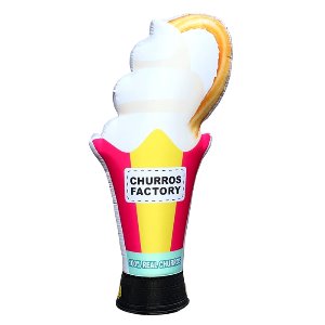 츄러스 아이스크림 에어간판( 2m/LED등 )