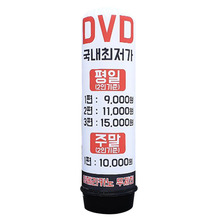 DVD 에어간판( 2m/LED등 )